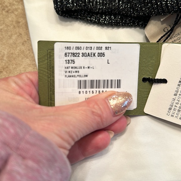 Authentic Gucci hat with tags attached, size L - Picture 4 of 4